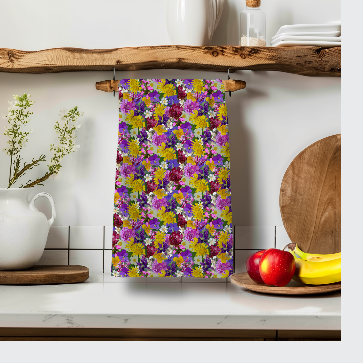 Wildflowers of Caithness - Tea Towel