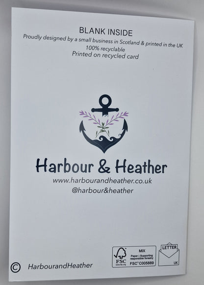 Wildflowers of Caithness - Greetings Card