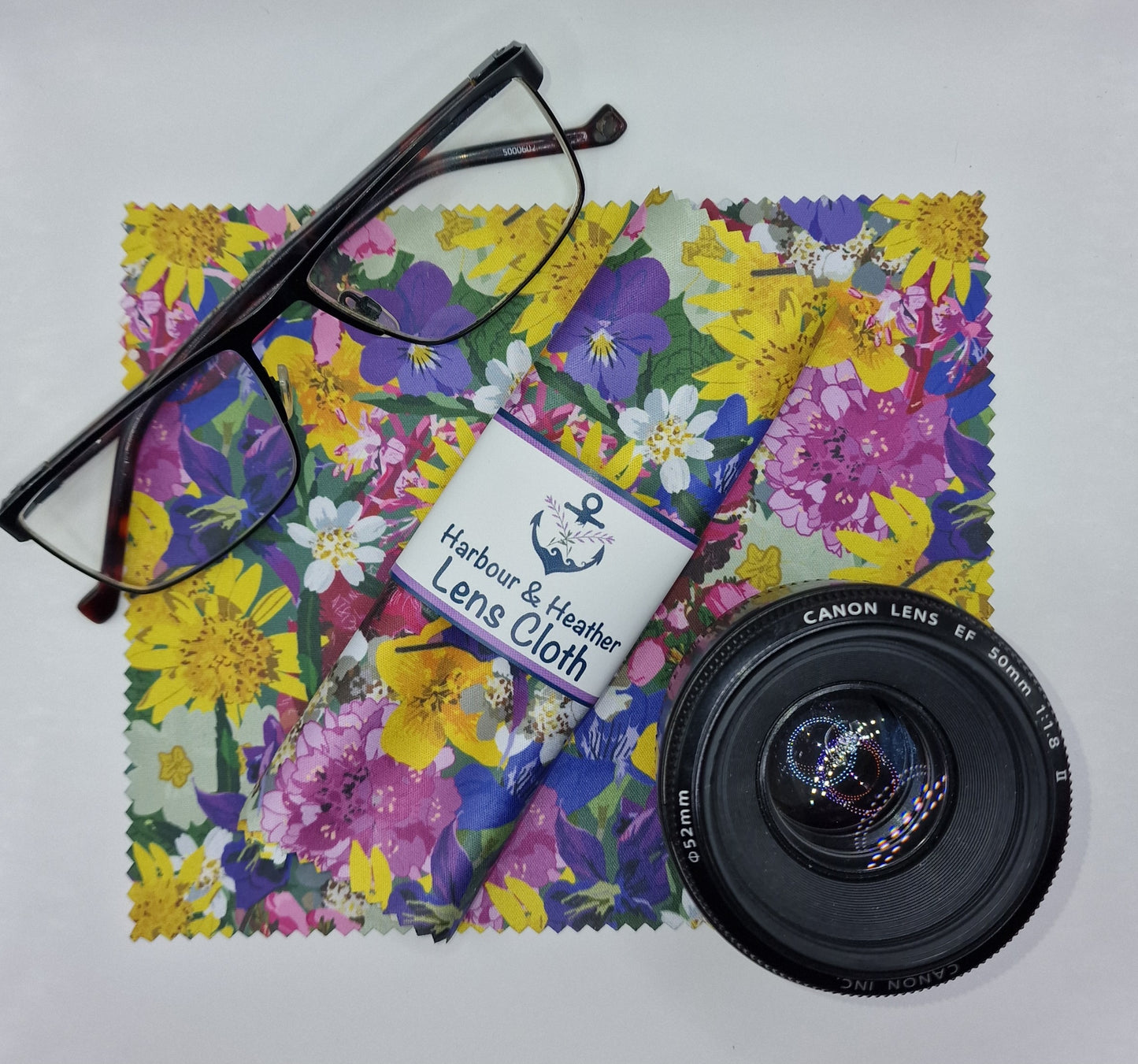 Wildflowers of Caithness - Lens Cloth