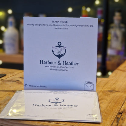 Sea glass Christmas Cards