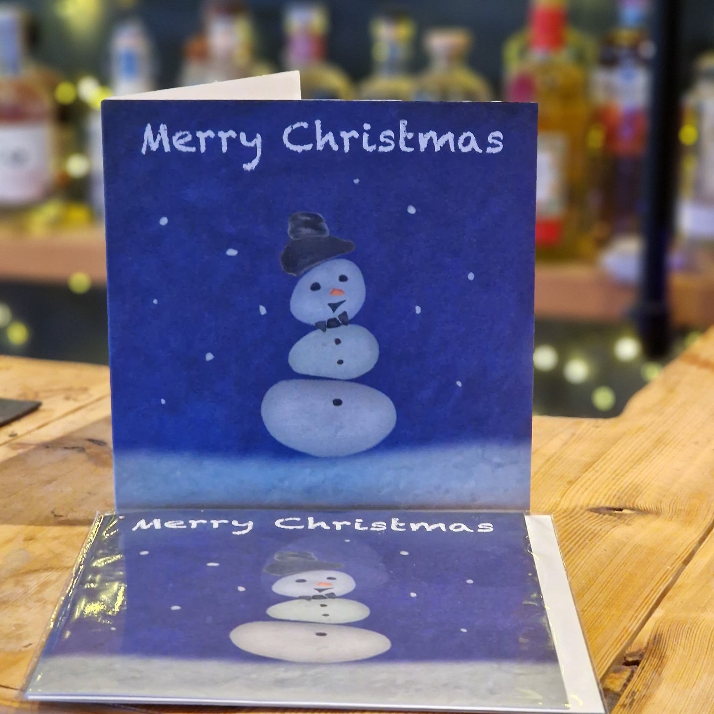 Sea glass Christmas Cards