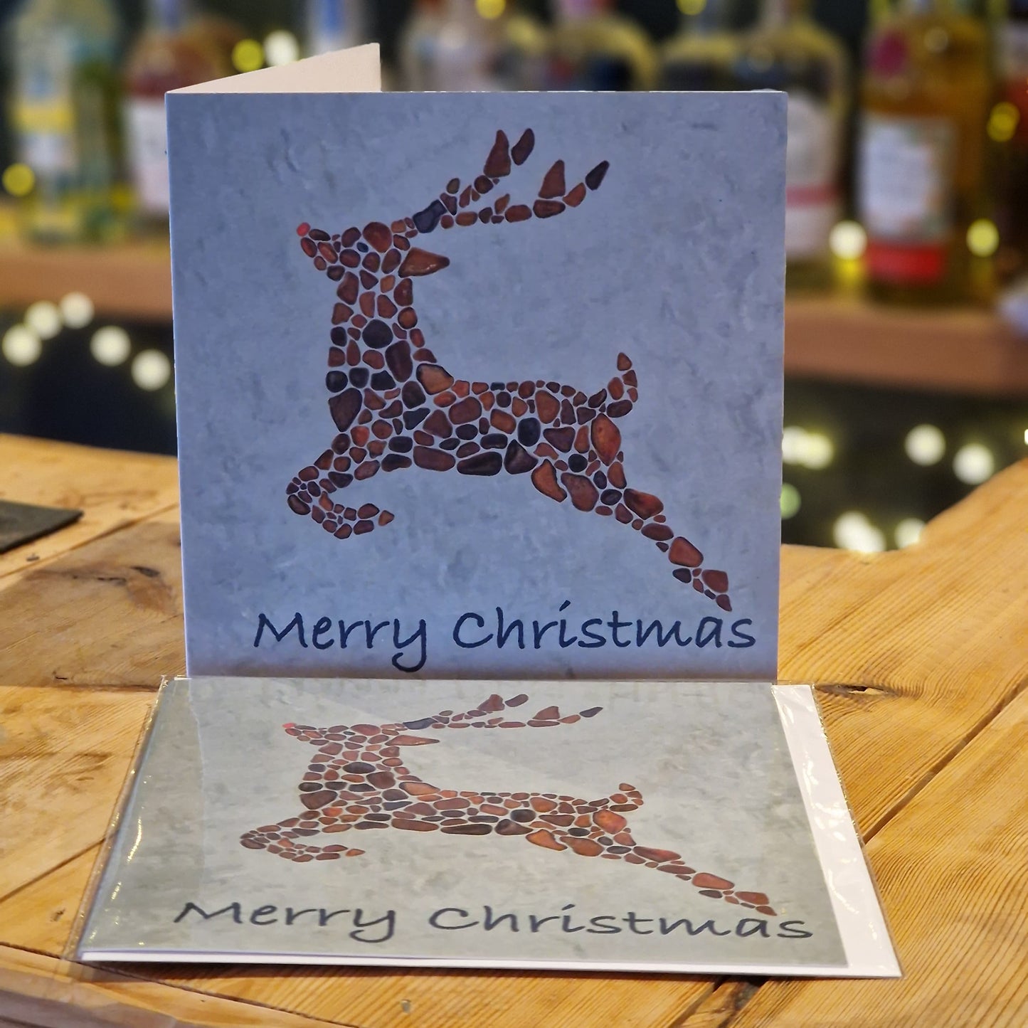 Sea glass Christmas Cards