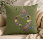 Strength in Bloom - Cushion