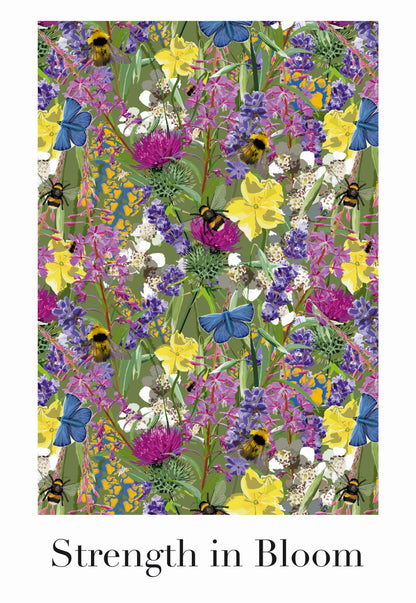 Strength in Bloom - Pattern Print