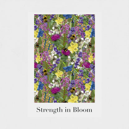 Strength in Bloom - Pattern Print