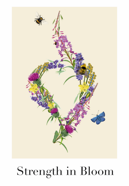 Strength in Bloom - NEDA Print