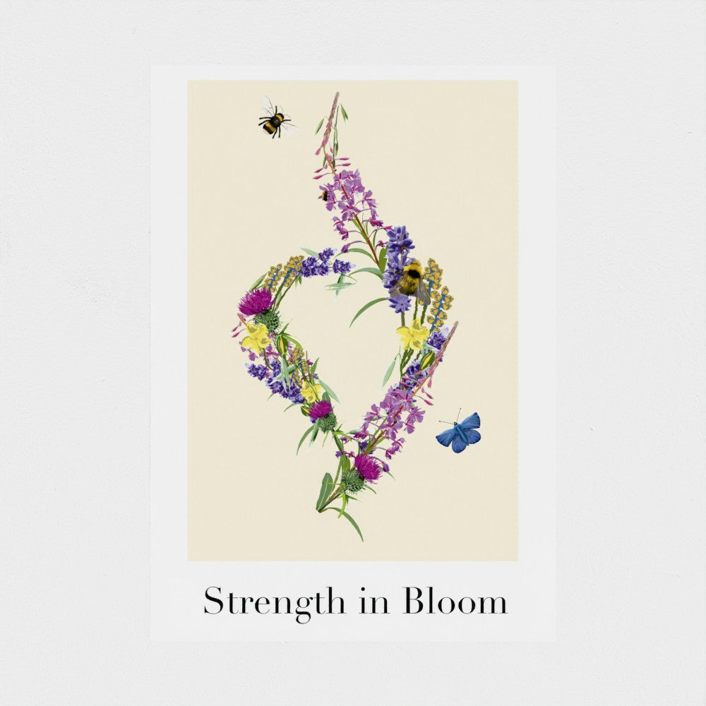Strength in Bloom - NEDA Print