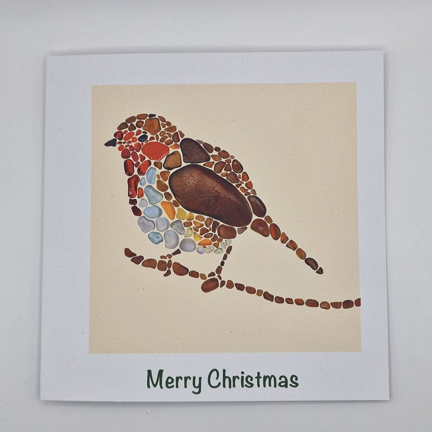 Sea glass Christmas Cards