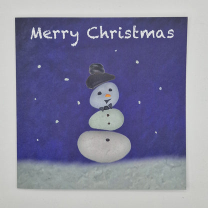 Sea glass Christmas Cards