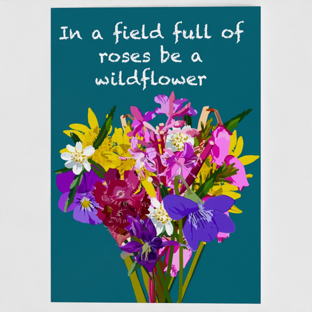 Wildflowers of Caithness - Greetings Card