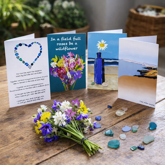 Greeting Card Bundle – Set of 4 Thinking of You Cards